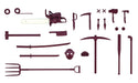TOMYTEC Ld030 Military Series Little Armory Zombie Hunter Set A 1/12 Scale Kit- Japan Figure Store - #1 Bring To You The Best Japanese Goods
