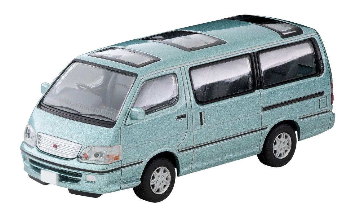 Tomytec Lv-N216b Tomica Limited Vintage Neo Toyota Hiace Wagon Super Custom G 2002 Light Green 1/64- Japan Figure Store - #1 Bring To You The Best Japanese Goods