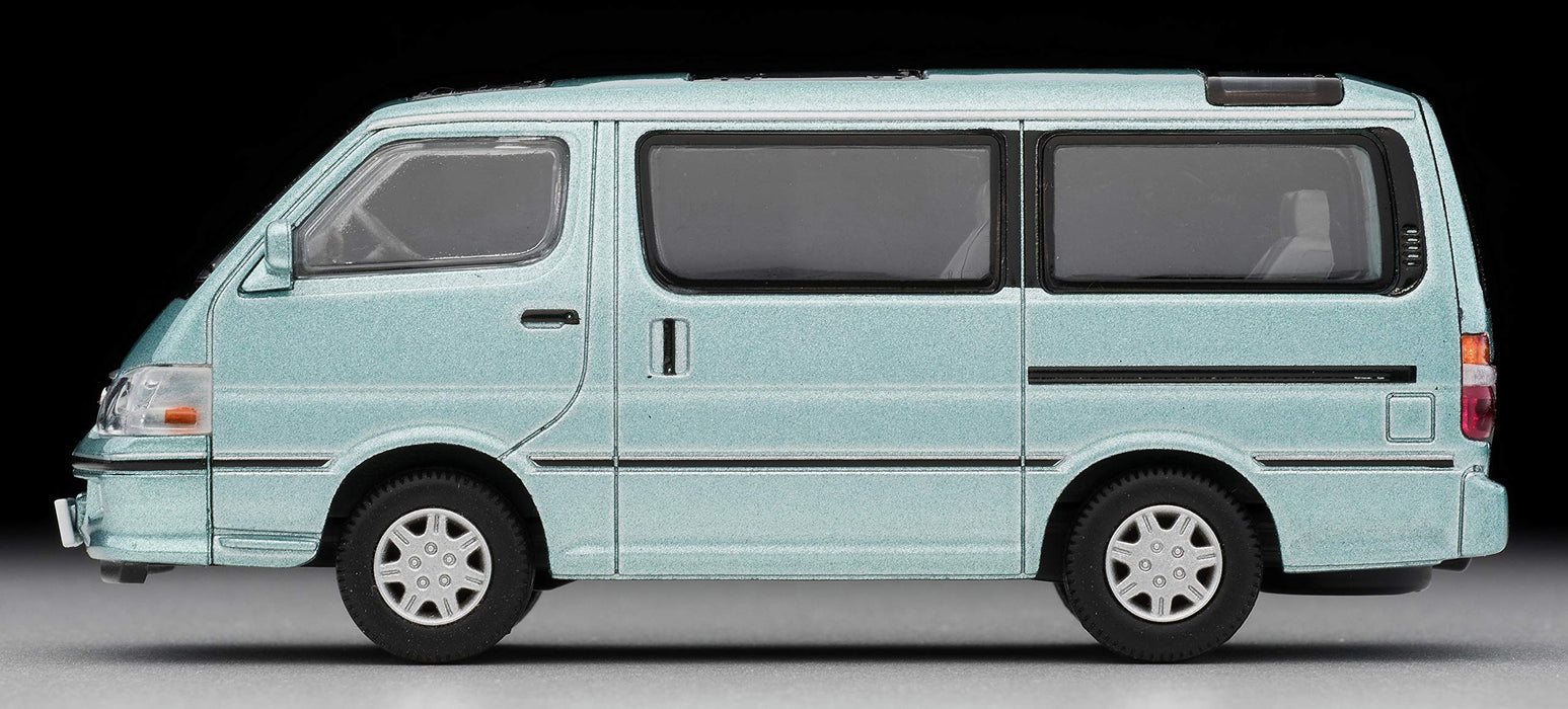 Tomytec Lv-N216b Tomica Limited Vintage Neo Toyota Hiace Wagon Super Custom G 2002 Light Green 1/64- Japan Figure Store - #1 Bring To You The Best Japanese Goods