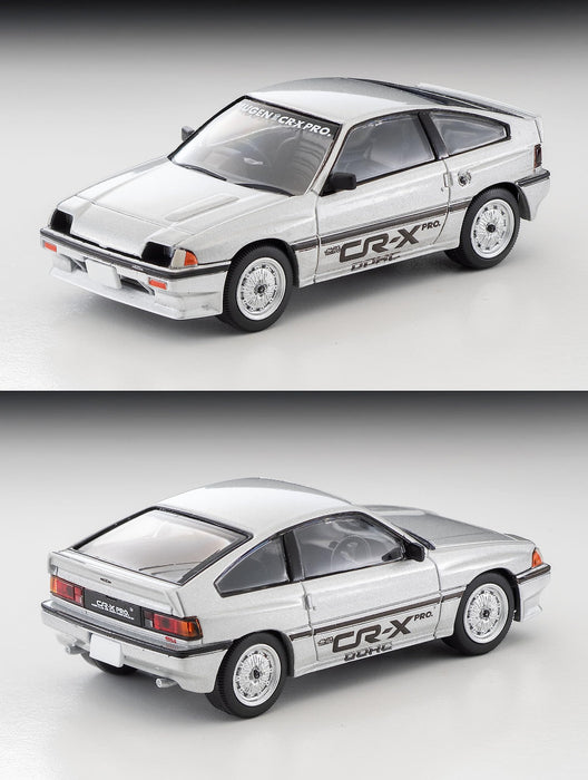 Tomytec Honda Ballard Sport CR-X Mugen 1/64 LV-N303A - Silver Late Model- Japan Figure Store - #1 Bring To You The Best Japanese Goods