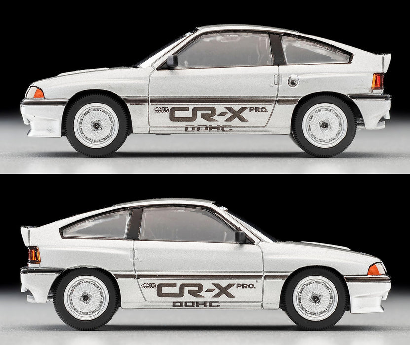 Tomytec Honda Ballard Sport CR-X Mugen 1/64 LV-N303A - Silver Late Model- Japan Figure Store - #1 Bring To You The Best Japanese Goods