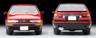 Tomytec 1/64 Lv-N304A Toyota Corolla Levin 2-Door Gt-Apex 85 Red/Black Finish- Japan Figure Store - #1 Bring To You The Best Japanese Goods