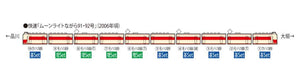 Tomytec 4-Car Set 189 Series Tomix N Gauge Tamachi Center Model Train 98729- Japan Figure Store - #1 Bring To You The Best Japanese Goods