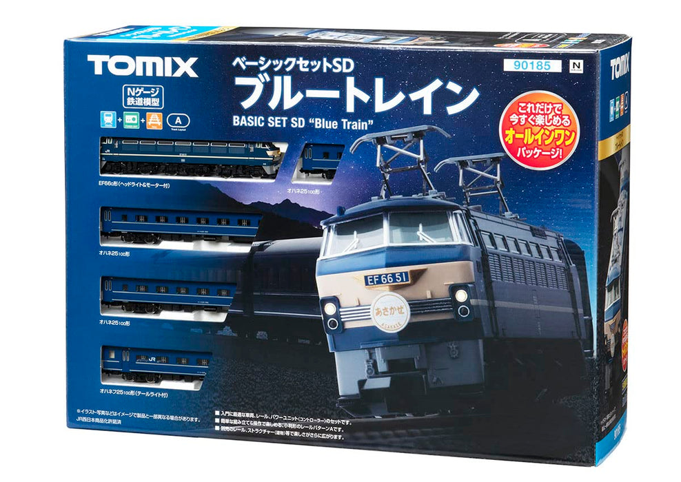 Tomytec Tomix N 90185 Basic Set Sd Blue Train- Japan Figure Store - #1 Bring To You The Best Japanese Goods