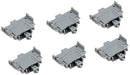 Tomytec 6-Piece Gray Tn Coupler N Gauge Railway Model Supplies 0337- Japan Figure Store - #1 Bring To You The Best Japanese Goods