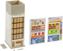 Tomytec Commercial Building B White Tomix N Gauge 4243 Railway Model Supplies- Japan Figure Store - #1 Bring To You The Best Japanese Goods