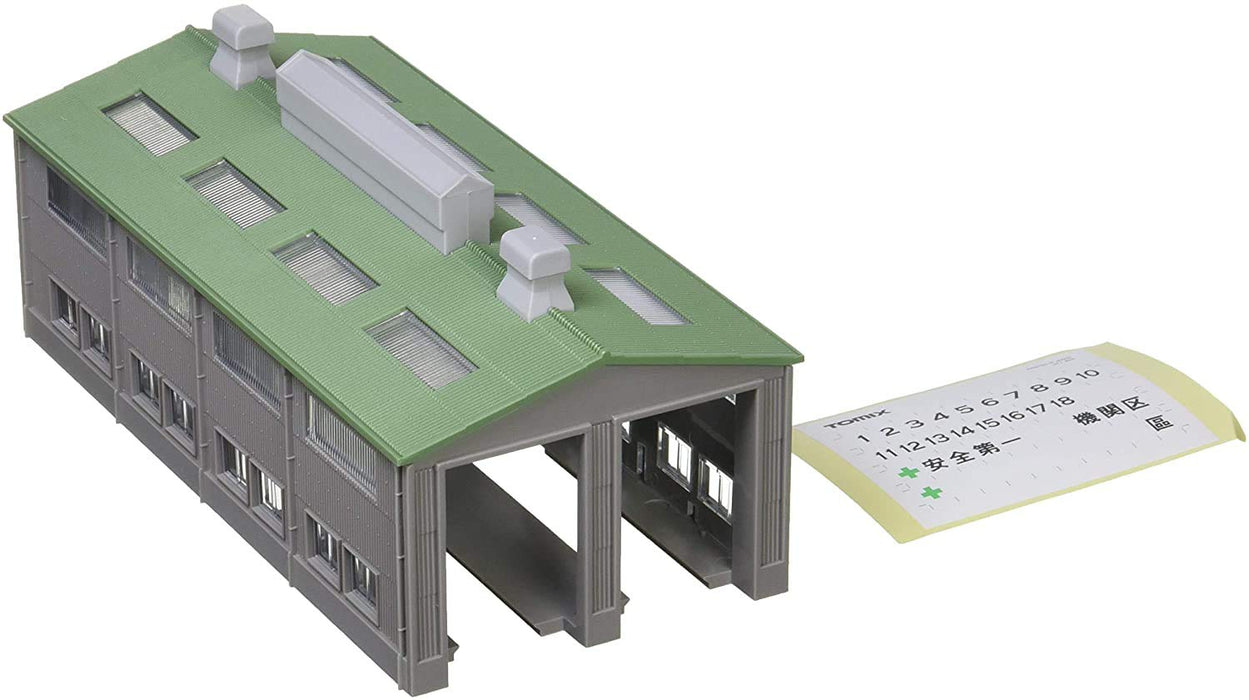 Tomytec Double Track Engine Shed 4212 N Gauge Railway Model Supplies- Japan Figure Store - #1 Bring To You The Best Japanese Goods