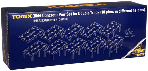 Tomytec Tomix Railway Model - N Gauge Double Track Slope Pier Set 10 Pieces 3044- Japan Figure Store - #1 Bring To You The Best Japanese Goods