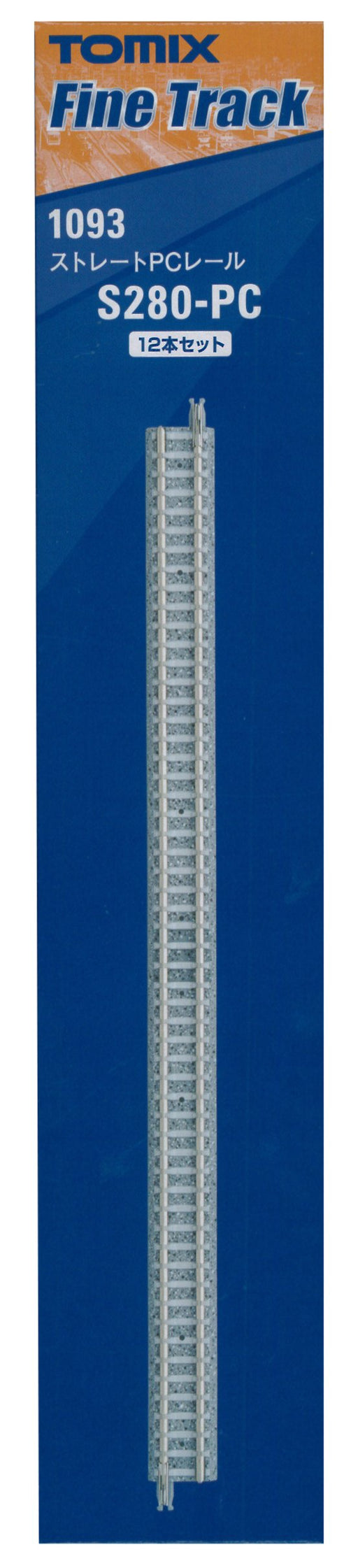 Tomytec 12-Piece Set of Tomix N Gauge S280-Pc Straight Rail - Railway Model Supplies- Japan Figure Store - #1 Bring To You The Best Japanese Goods