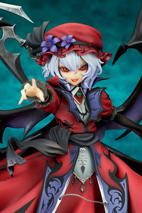 Quesq Touhou Remilia Scarlet Crimson Castle Legend 1/8 Figure Extra Color Blood Moon- Japan Figure Store - #1 Bring To You The Best Japanese Goods