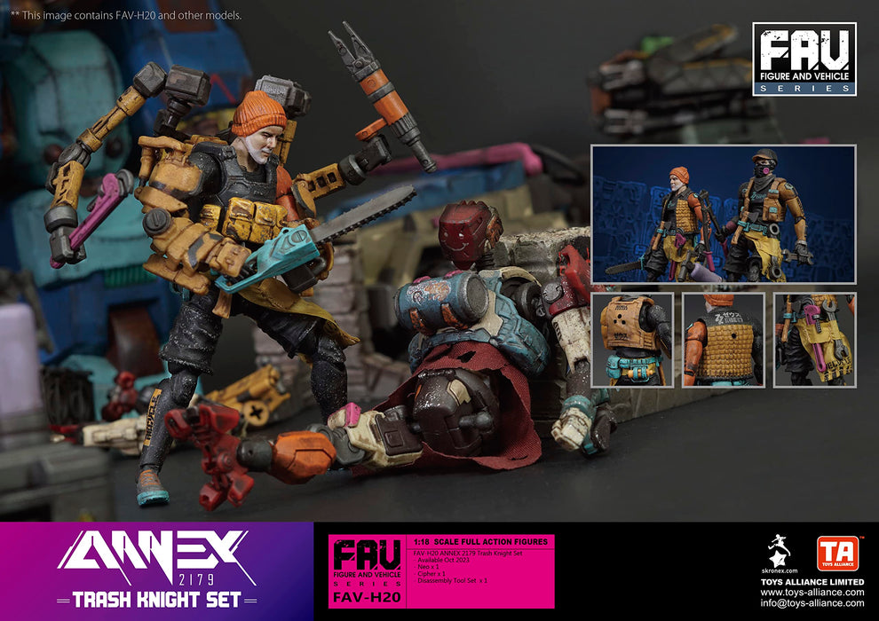 Toys Alliance Japan Acid Rain Fav H20 Trash Night Set 1/18 Scale Action Figure- Japan Figure Store - #1 Bring To You The Best Japanese Goods