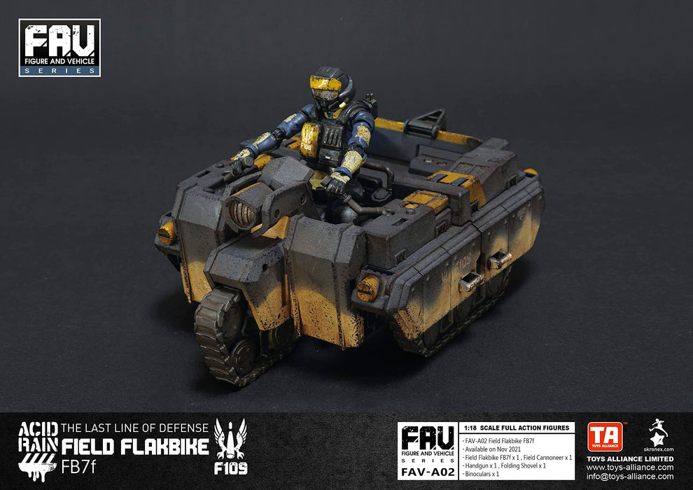Toys Alliance Japan Acid Rain Fav A02 Field Flak Bike 1/18 Scale Action Figure- Japan Figure Store - #1 Bring To You The Best Japanese Goods
