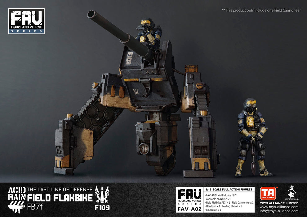 Toys Alliance Japan Acid Rain Fav A02 Field Flak Bike 1/18 Scale Action Figure- Japan Figure Store - #1 Bring To You The Best Japanese Goods