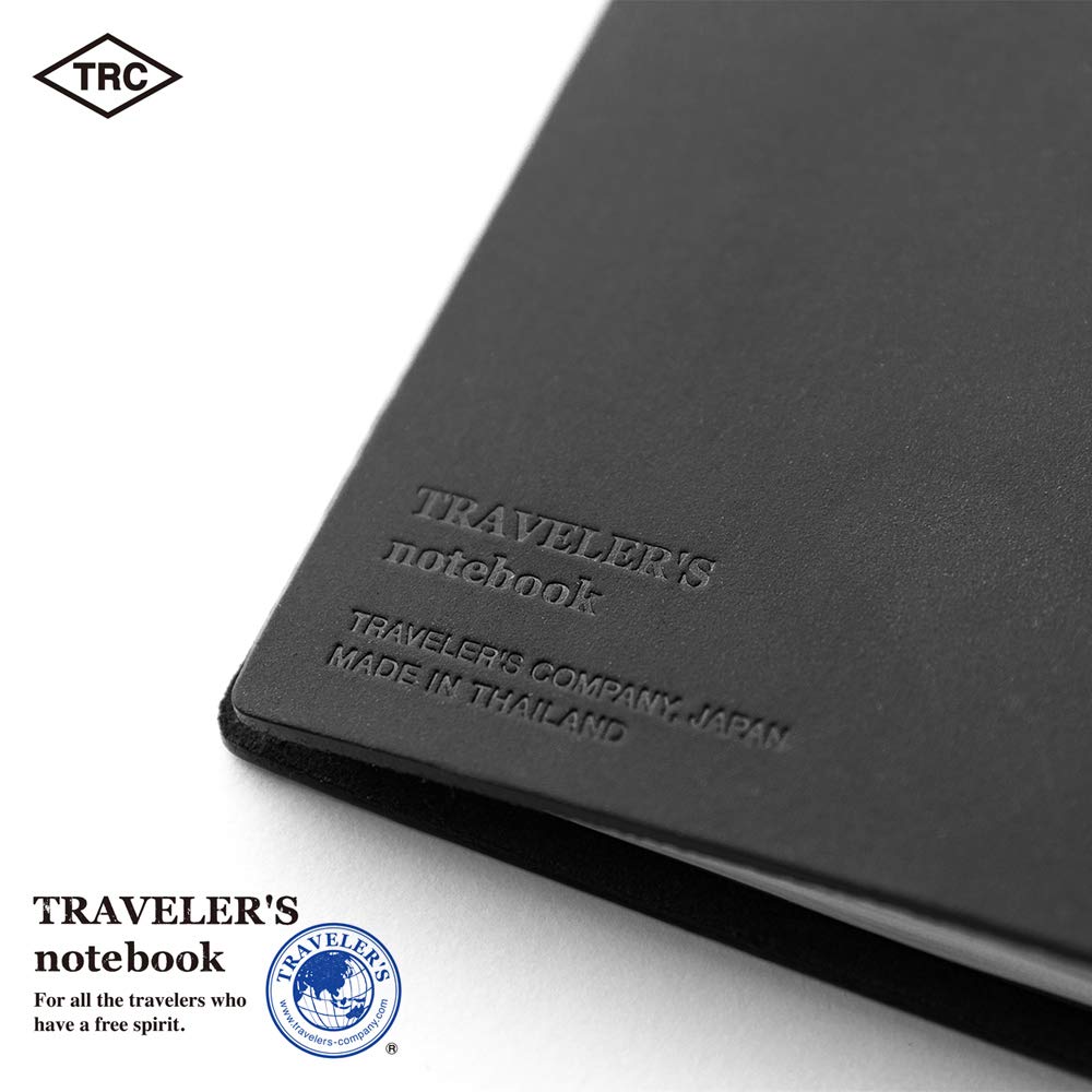 MIDORI Traveler’S Notebook Starter Kit Black Regular Size - Japan Figure Store - #1 Bring To You The Best Japanese Goods