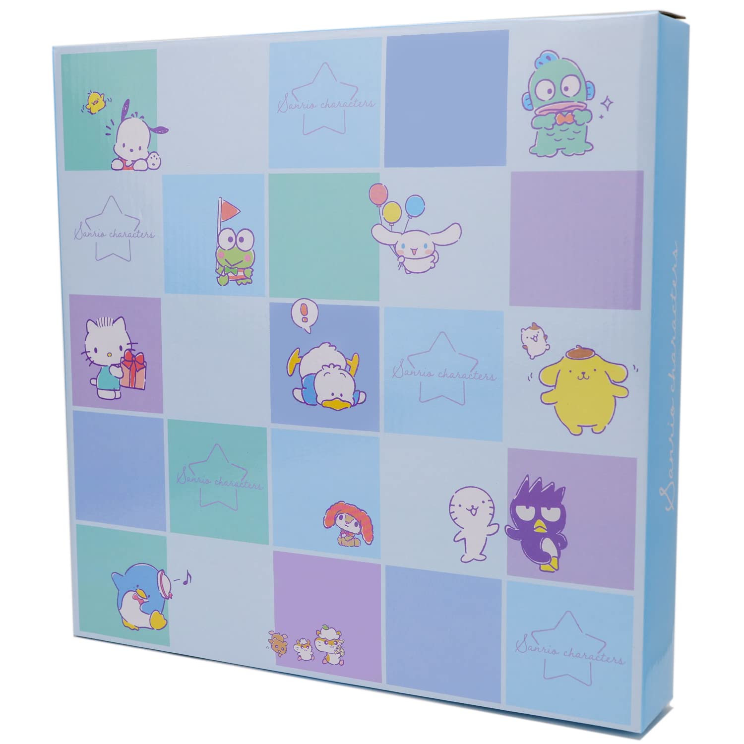 Tsujisel Sanrio Wall Clock Blue Icon Wall Clock Analog Quiet Continuous Second Hand Man 2926204- Japan Figure Store - #1 Bring To You The Best Japanese Goods