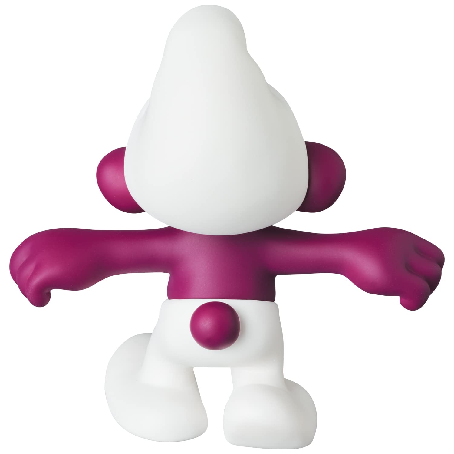 Medicom Toy UDF Smurfs Series 1 Angry Smurf Purple 77mm Figure- Japan Figure Store - #1 Bring To You The Best Japanese Goods