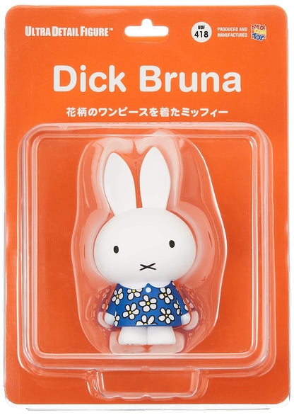 MEDICOM Udf-418 Ultra Detail Figure Dick Bruna Series 2 Flower Dress Miffy- Japan Figure Store - #1 Bring To You The Best Japanese Goods
