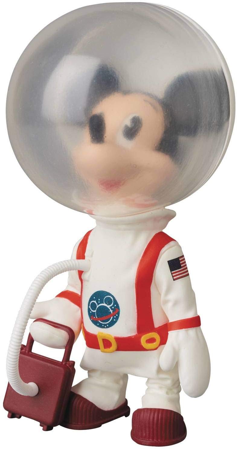 Udf Ultra Detail Figure No.488 Disney Series 8 Astronaut Mickey Mouse Vintage Toy Version Height Approx. 75Mm Painted Complete Figure- Japan Figure Store - #1 Bring To You The Best Japanese Goods