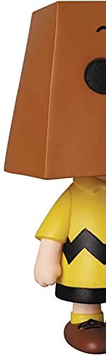 Udf Ultra Detail Figure No.490 Peanuts Series 10 Charlie Brown Grocery Bag Version Height Approx 95Mm Painted Complete Figure- Japan Figure Store - #1 Bring To You The Best Japanese Goods