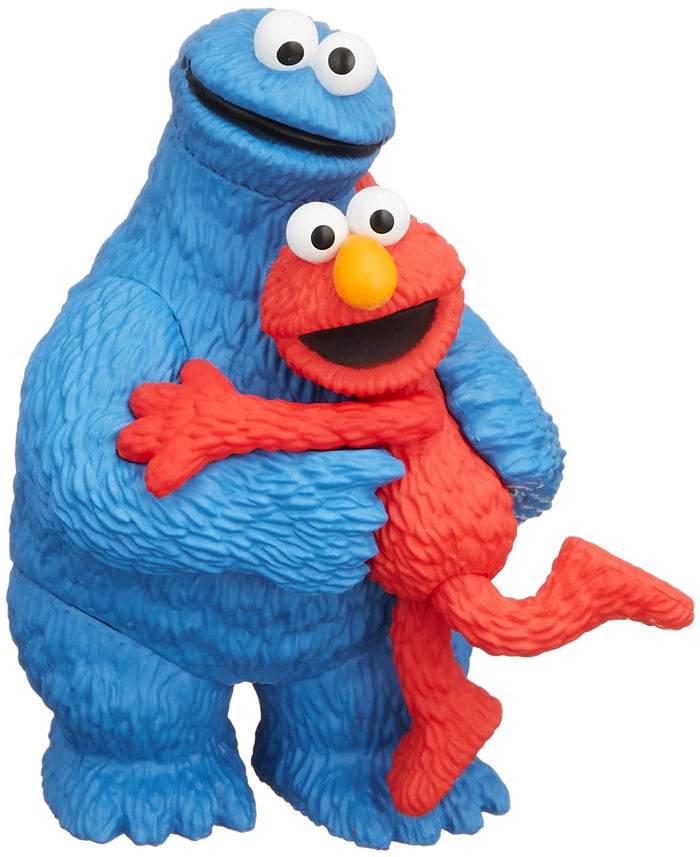 MEDICOM Udf Sesame Street Series 2 Elmo & Cookie Monster Figure- Japan Figure Store - #1 Bring To You The Best Japanese Goods