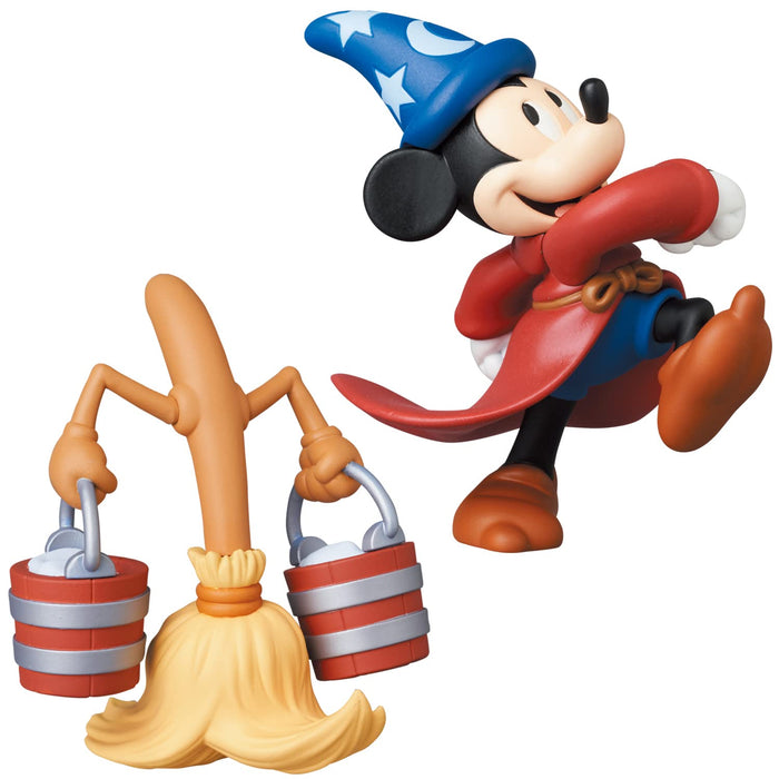 MEDICOM Udf Disney Series 10 Mickey Mouse & Broom Figure- Japan Figure Store - #1 Bring To You The Best Japanese Goods