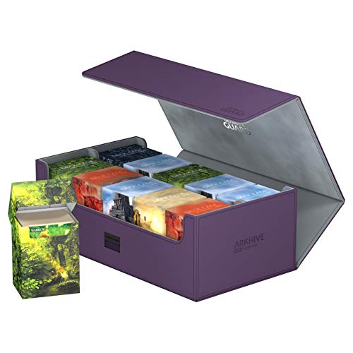 Ultimate Guard Arkhive 800+ Xenoskin Petrol Purple Deck Holder- Japan Figure Store - #1 Bring To You The Best Japanese Goods
