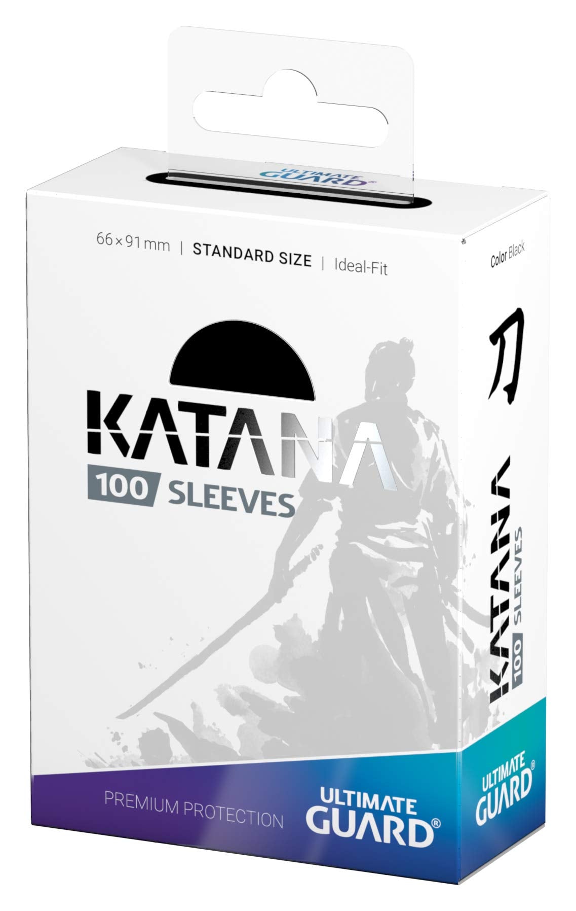 Ultimate Guard Katana Sleeves Standard Size Black X 100 Set- Japan Figure Store - #1 Bring To You The Best Japanese Goods