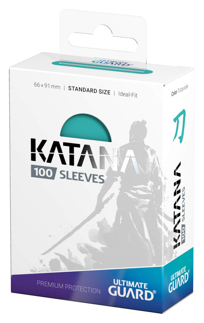 Ultimate Guard Katana Sleeves Standard Size Turquoise X 100 Set- Japan Figure Store - #1 Bring To You The Best Japanese Goods