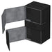 Ultimate Guard 200 Card Twin Flip N Tray Xenoskin Black Deck Case- Japan Figure Store - #1 Bring To You The Best Japanese Goods
