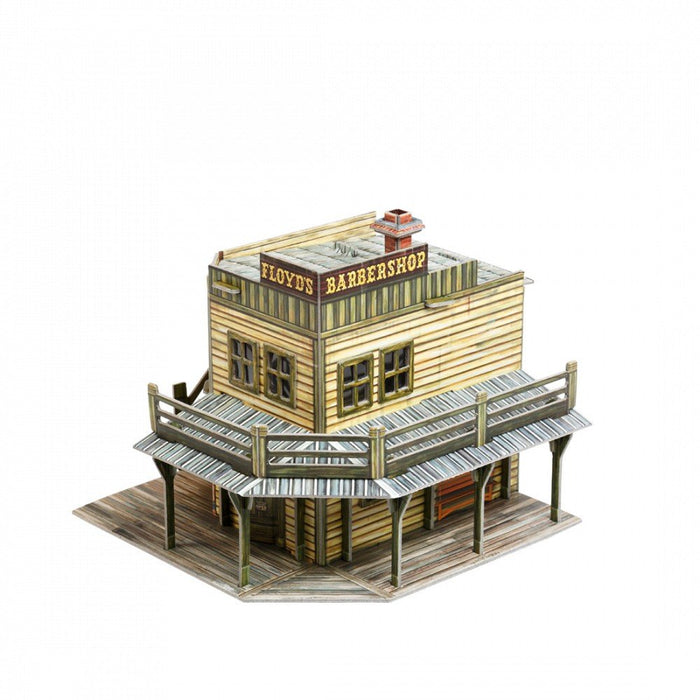 UMBUM Paper Craft Kit Barber 1/56 Scale- Japan Figure Store - #1 Bring To You The Best Japanese Goods