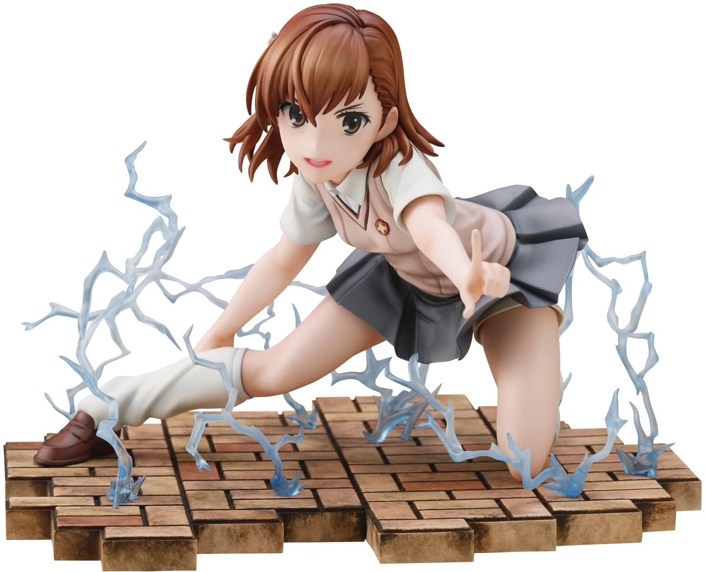 Union Creative A Certain Scientific Railgun T Mikoto Misaka Non-Scale Pvc Abs Painted Complete Figure- Japan Figure Store - #1 Bring To You The Best Japanese Goods