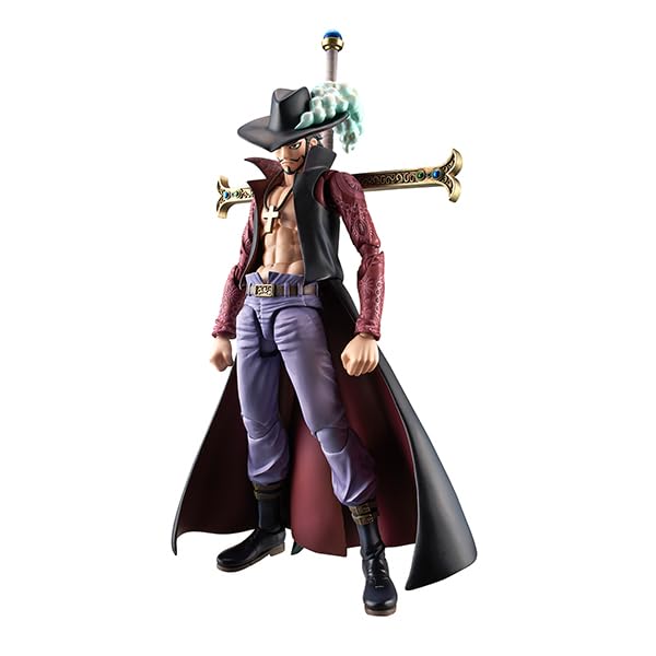 Megahouse Variable Action Heroes One Piece Dracule Mihawk 180Mm Pvc Figure Japan- Japan Figure Store - #1 Bring To You The Best Japanese Goods