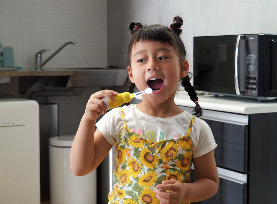 Vivatec Japan Pikarun Buruburu Haburashi 360° Toothbrush- Japan Figure Store - #1 Bring To You The Best Japanese Goods