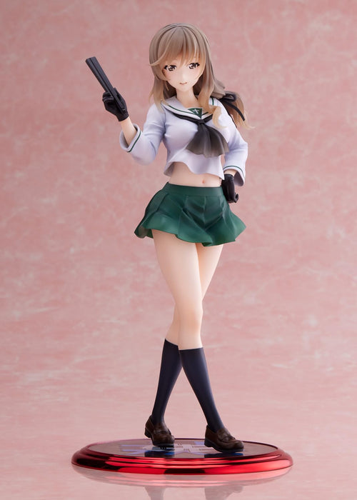 Wave Dream Tech Girls Panzer Senshado Daisakusen Chiyo Shimada Oarai Girls 1/7 Pvc Figure Japan- Japan Figure Store - #1 Bring To You The Best Japanese Goods