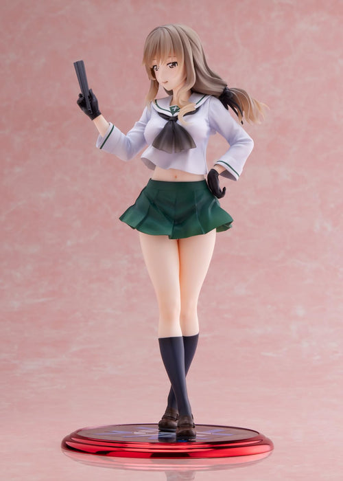 Wave Dream Tech Girls Panzer Senshado Daisakusen Chiyo Shimada Oarai Girls 1/7 Pvc Figure Japan- Japan Figure Store - #1 Bring To You The Best Japanese Goods