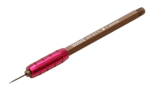 WAVE Hobby Tool Thin Width Chisel 1.0Mm Round Blade- Japan Figure Store - #1 Bring To You The Best Japanese Goods