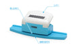 Wave Hobby Tool Series Hg Detail Punch Trapezoid 6 Japan Plastic Model Tool Ht-493 Light Blue- Japan Figure Store - #1 Bring To You The Best Japanese Goods