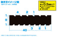 Wave Hobby Tool Series Hg Detail Punch Trapezoid 6 Japan Plastic Model Tool Ht-493 Light Blue- Japan Figure Store - #1 Bring To You The Best Japanese Goods