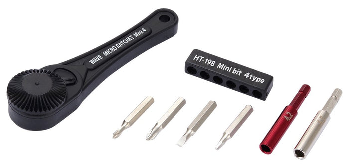 WAVE Materials Ht198 Hg Micro Ratchet Mini 4- Japan Figure Store - #1 Bring To You The Best Japanese Goods