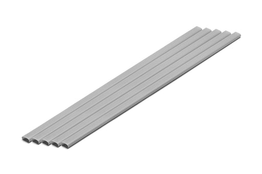 Wave OM-422 Plastic Gray Round Pipe 4x8mm 5pcs Hobby Material- Japan Figure Store - #1 Bring To You The Best Japanese Goods