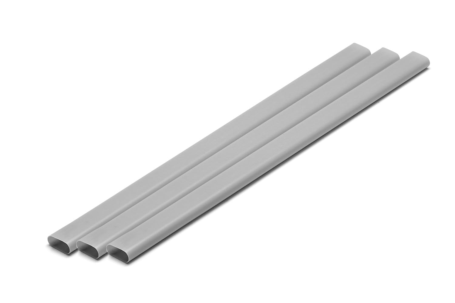 Wave OM-425 Plastic Gray Round Pipe 7x14mm 3pcs Hobby Material- Japan Figure Store - #1 Bring To You The Best Japanese Goods