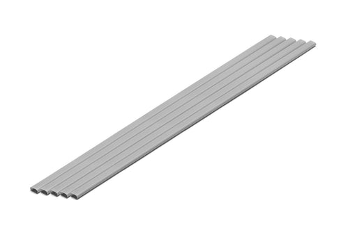 Wave OM-421 Plastic Gray Round Pipe 3x6mm 5pcs Hobby Material- Japan Figure Store - #1 Bring To You The Best Japanese Goods