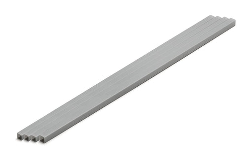 Wave Plastic Gray Square Pipe 5Mm 4Pcs OM-433- Japan Figure Store - #1 Bring To You The Best Japanese Goods