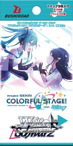 Weiss Schwarz Booster Box Project Sekai Colorful Stage! Feat. Hatsune Miku Box- Japan Figure Store - #1 Bring To You The Best Japanese Goods