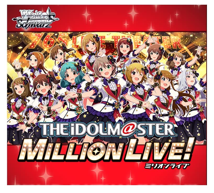 Weiss Schwarz Booster Box The Idolm@Ster Million Live! Welcome To The New St@Ge Box- Japan Figure Store - #1 Bring To You The Best Japanese Goods