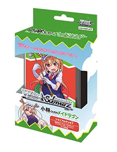 Weiss Schwarz Trial Deck + (Plus) Miss Kobayashi&S Dragon Maid- Japan Figure Store - #1 Bring To You The Best Japanese Goods