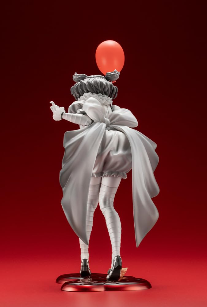 Kotobukiya 1/7 Scale Pvc Painted Pennywise Horror Bishoujo Figure (2017 Japan Monochrome Ver.)- Japan Figure Store - #1 Bring To You The Best Japanese Goods