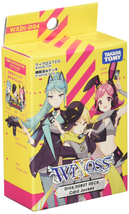 Takara Tomy Wixoss Tcg Wxdi-D04 Diva Debut Deck Card Jockey Japanese Trading Card Boxes- Japan Figure Store - #1 Bring To You The Best Japanese Goods