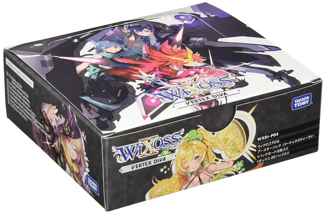 Takara Tomy Wixoss Tcg Wxdi-P04 Booster Box Vertex Diva Box Japanese Collectible Cards- Japan Figure Store - #1 Bring To You The Best Japanese Goods