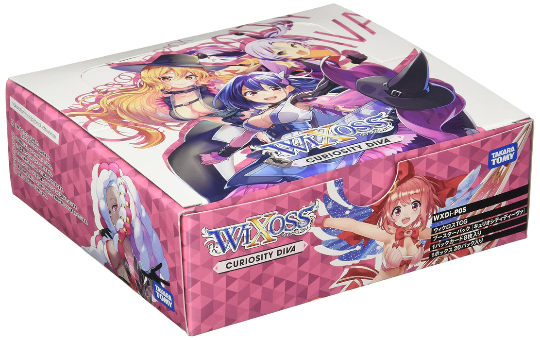 Takara Tomy Wixoss Tcg Wxdi-P05 Booster Box Curiosity Diva Box Japanese Collectible Cards- Japan Figure Store - #1 Bring To You The Best Japanese Goods